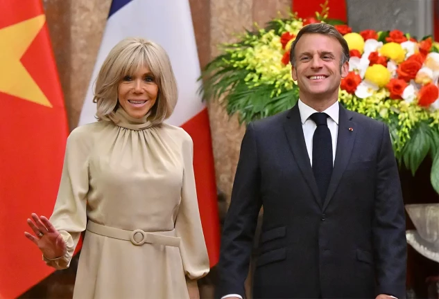Los Macron, casados desde 2007.
