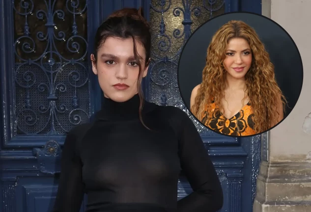 Amaia Romero y Shakira en un montaje