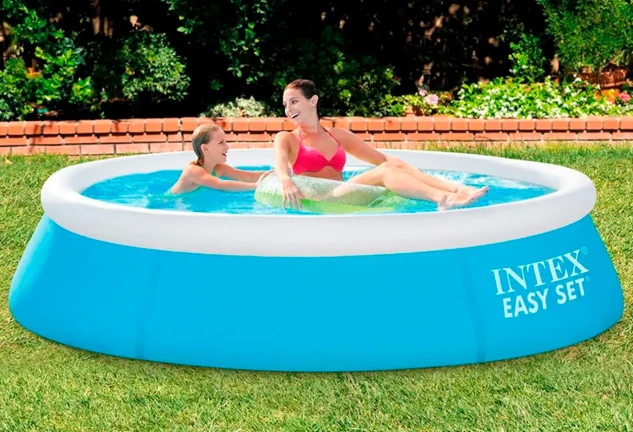 Piscina hinchable redonda de fácil montaje Intex 183x51 cm