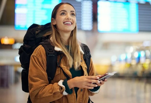 Mochila de viaje de cabina con compresión al vacío e impermeable