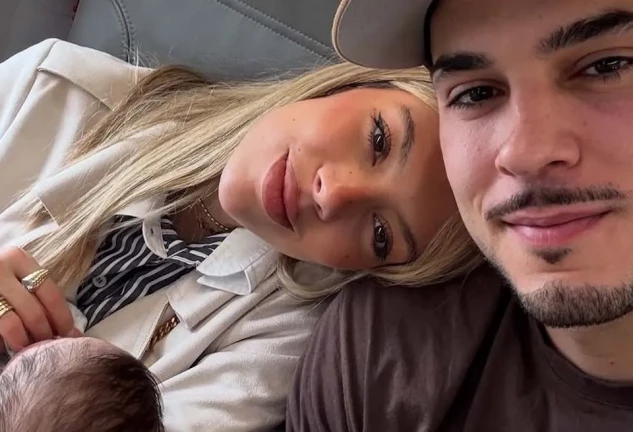 Alejandra Rubio y Carlo Costanzia juntos en una imagen de redes