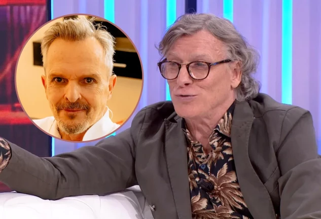 Nacho Duato en Y ahora Sonsoles' en un montaje con Miguel Bosé