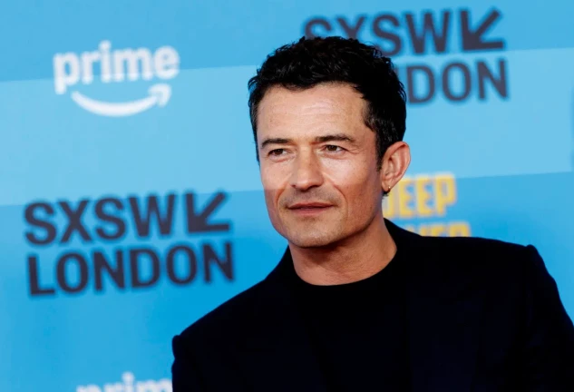 Orlando Bloom en un photocall