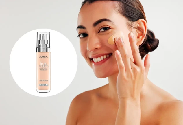Base de maquillaje True Match con SPF17, acabado natural
