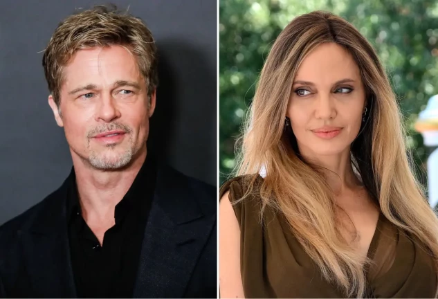 Brad Pitt y Angelina.