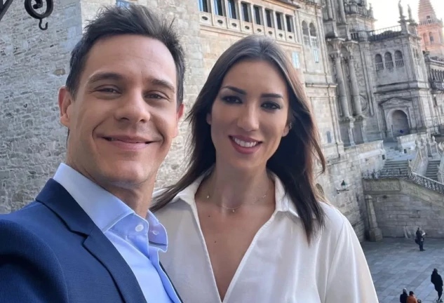 Christian Gálvez y Patricia Pardo, enamorados en una imagen de redes