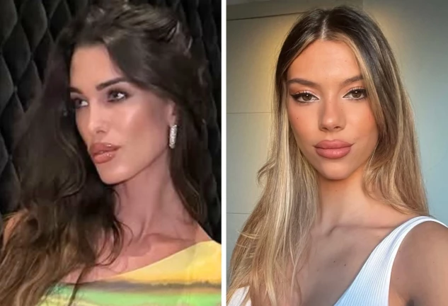 Marta López Álamoen un montaje con Alejandra Rubio