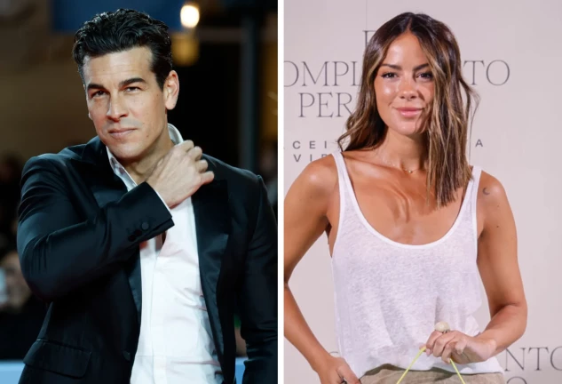 Mario Casas en un montaje con Melyssa Pinto