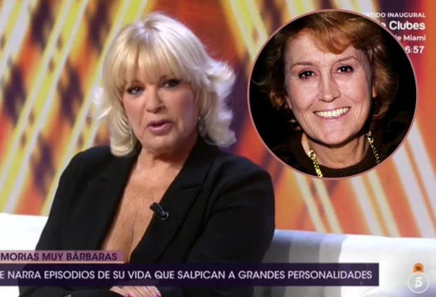 Bárbara Rey en De viernes en un montaje con Encarna Sánchez