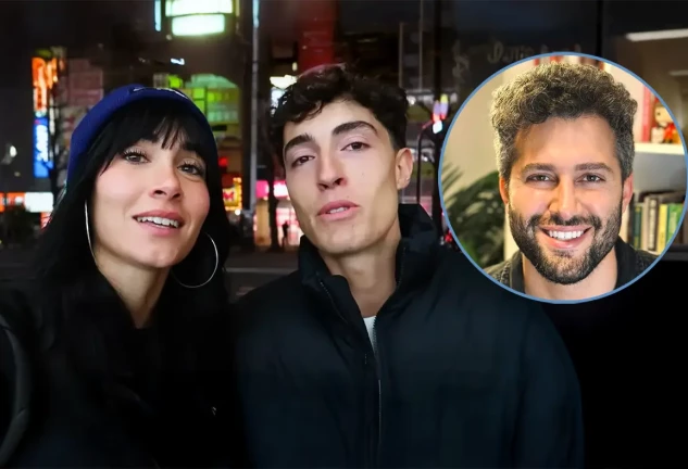Aitana y Plex y Javier de Hoyos