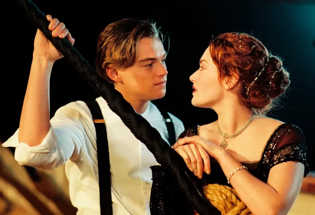 Jack y Rose, personajes protagonistas de 'Titanic'.