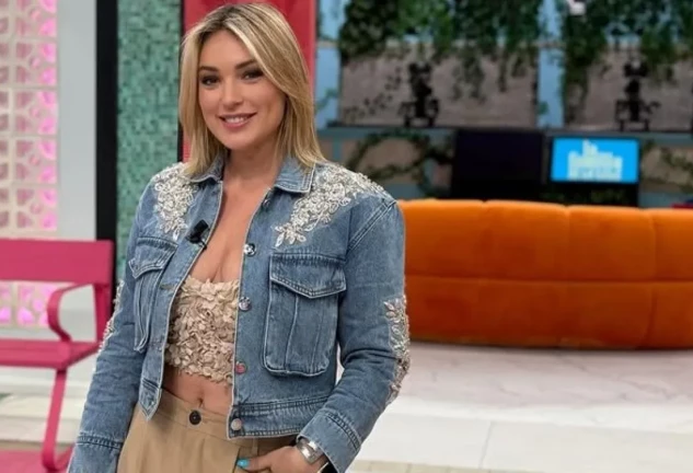 Marta Riesco en una imagen en 'La familia de la tele'