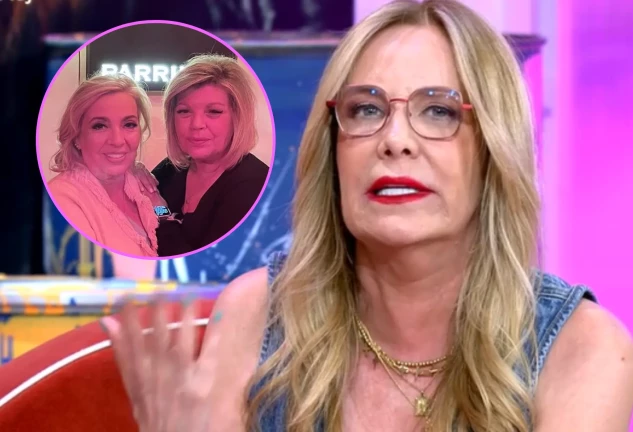 Belén Ro en un montaje con Terelu y Carmen Borrego