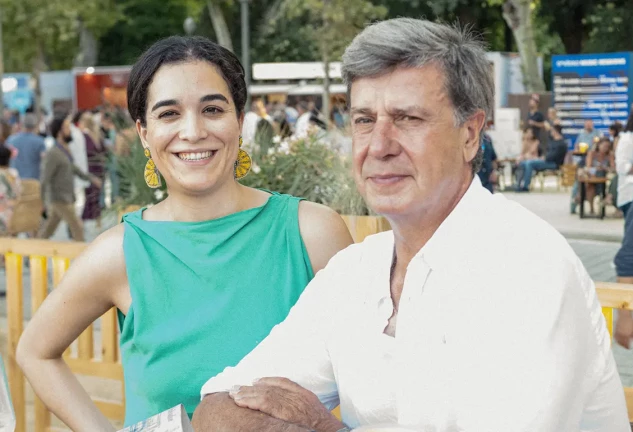 Cayetano Martínez de Irujo y Bárbara Mirjan.