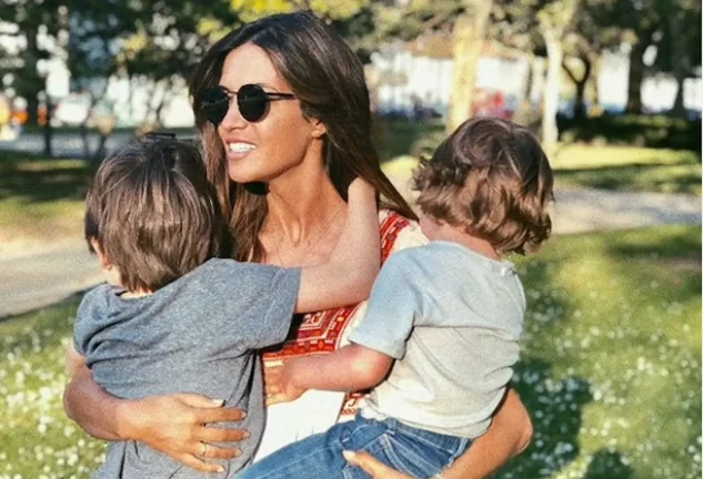 Sara Carbonero de viaje con sus hijos, en Punta Cana.
