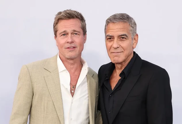 Portada Brad Pitt y Clooney