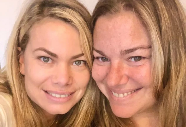 Carla y Caritina Goyanes en un selfie juntas