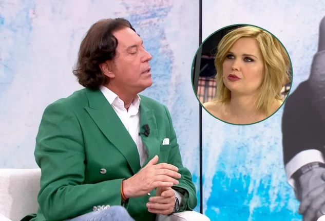 Pipi Estrada en Y ahora Sonsoles, en un montaje con Miriam Sánchez
