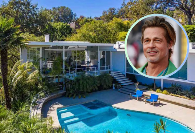 mansion brad pitt