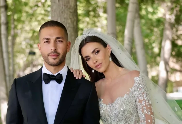 Zein Qutami y Celio Saab con sus looks nupciales