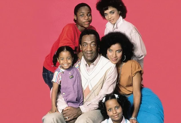 El elenco protagonista de 'La hora de Bill Cosby'.