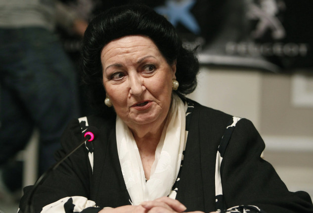 Montserrat Caballé en una imagen de archivo.