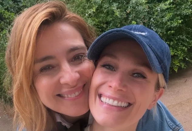 Sandra Barneda con su pareja, Pascalle Paerel