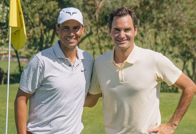 Rafa Nadal y Roger Federer