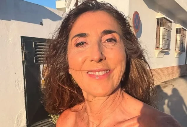 Paz Padilla en una imagen de redes en Cádiz