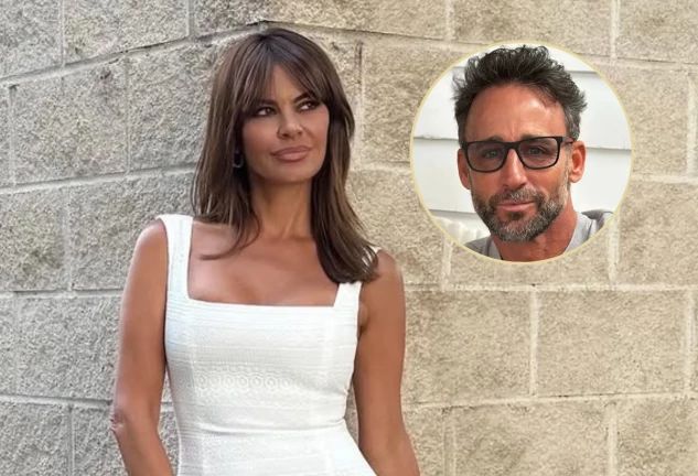 María José Suárez en un montaje con su expareja, Álvaro Muñoz Escassi.