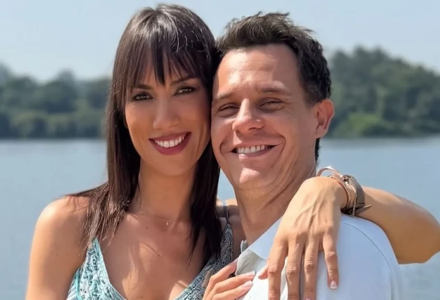 Patricia Pardo y Christian Gálvez en una imagen de sus vacaciones