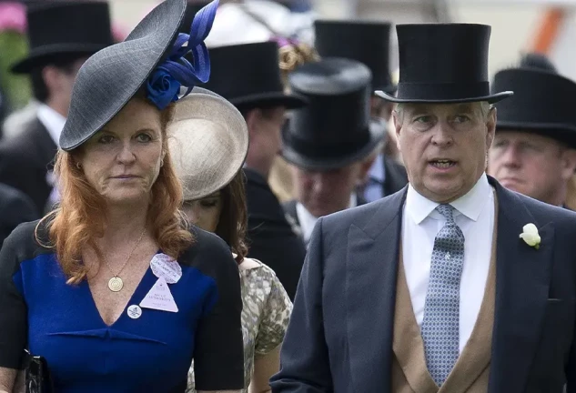Sarah Ferguson y el príncipe Andrés