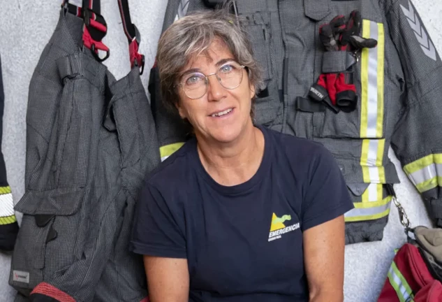 María Luisa Cabañero, mujer bombero