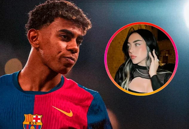 Lamine Yamal y Nicki Nicole portada