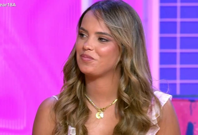 Gloria Camila en una imagen en plató de Telecinco