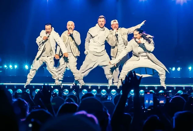 Backstreet Boys concierto.