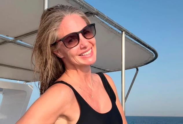 Genoveva Casanova en alta mar