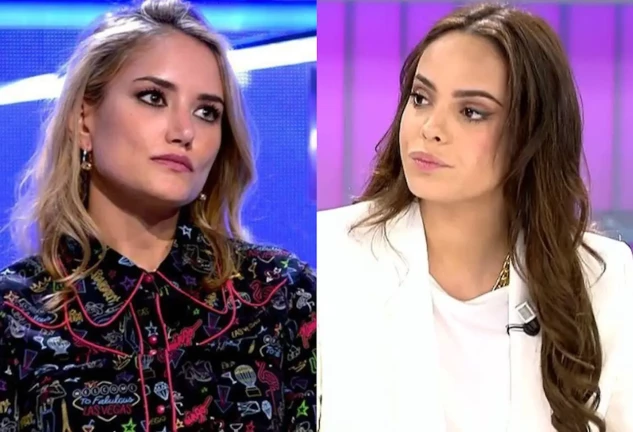 Alba Carrillo y Gloria Camila.