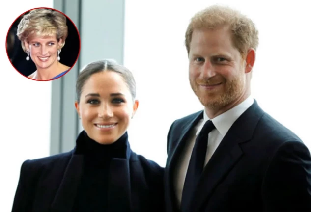 Meghan Markle, el príncipe Harry y Lady Di