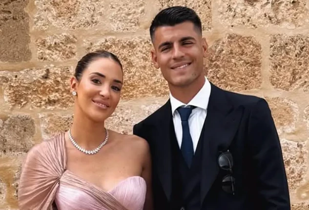 Álvaro Morata y Alice Campello portada