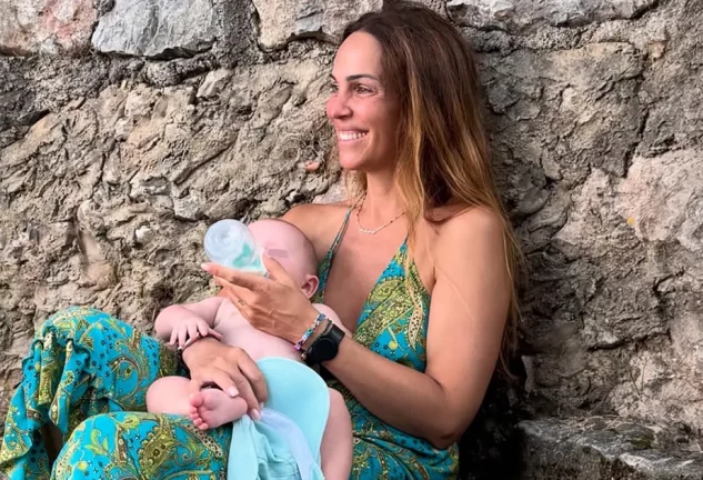 Nerea Garmendia y su hijo portada