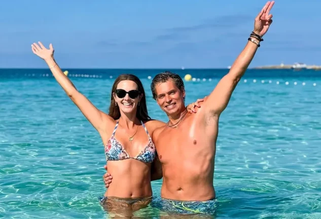Carlos baute y su pareja portada