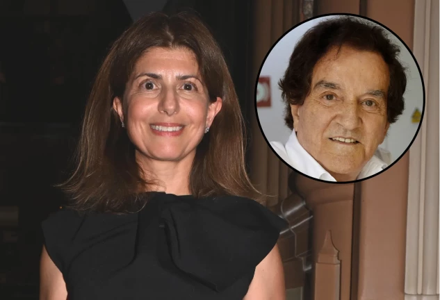 La hija de Manolo de la Calva de 'El dúo dinámico', en un montaje con su padre