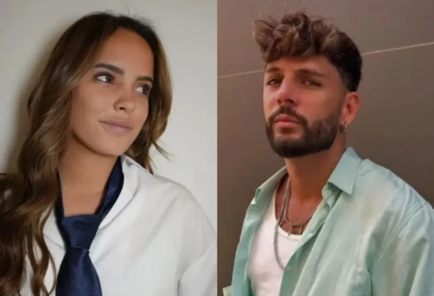 Gloria Camila y su novio, Álvaro García.