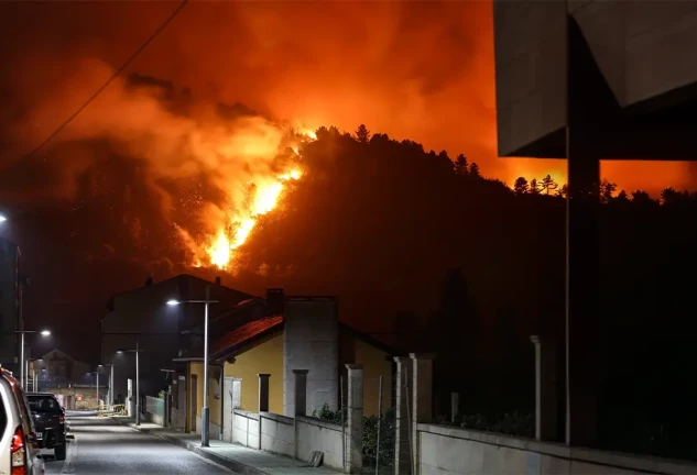 Portada incendios en España