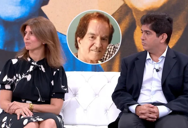 Vicky y Daniel de la Calva en Y ahora Sonsoles en un montaje con su padre, Manolo de la Calva
