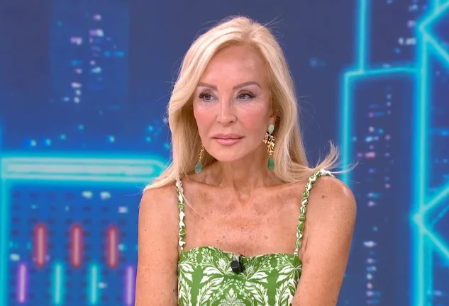 Carmen Lomana en Y ahora Sonsoles vestida de verde