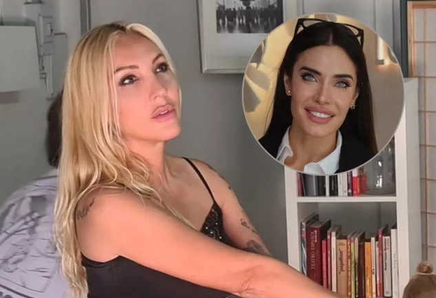Christina Rapado en un montaje con Pilar Rubio