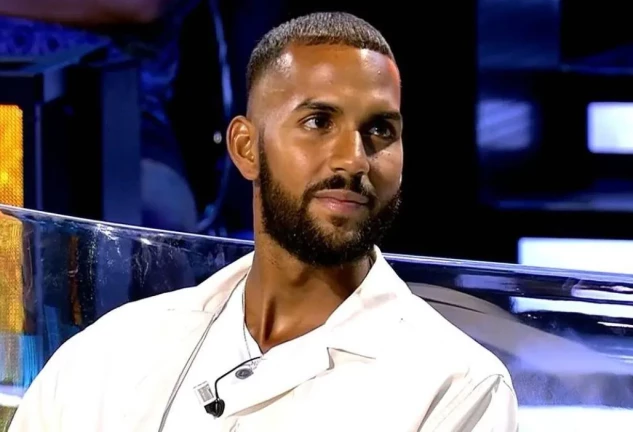 Yulen Pereira en los platós de Telecinco.