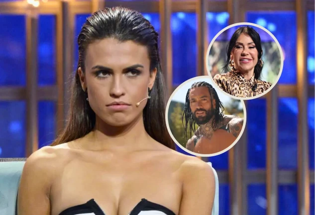 Sofía Suescun, Maite Galdeano y Juan Faro.